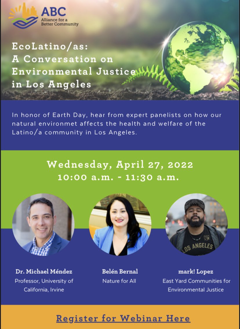 Check out @thatFooLmark speaking at  a panel on the situation of the environment and how it’s impacted BIPOC communities for years, and still does. Hosted by @afabc_la #Environment #WeAreJustTryingToBreathe

Register here:

us02web.zoom.us/webinar/regist…