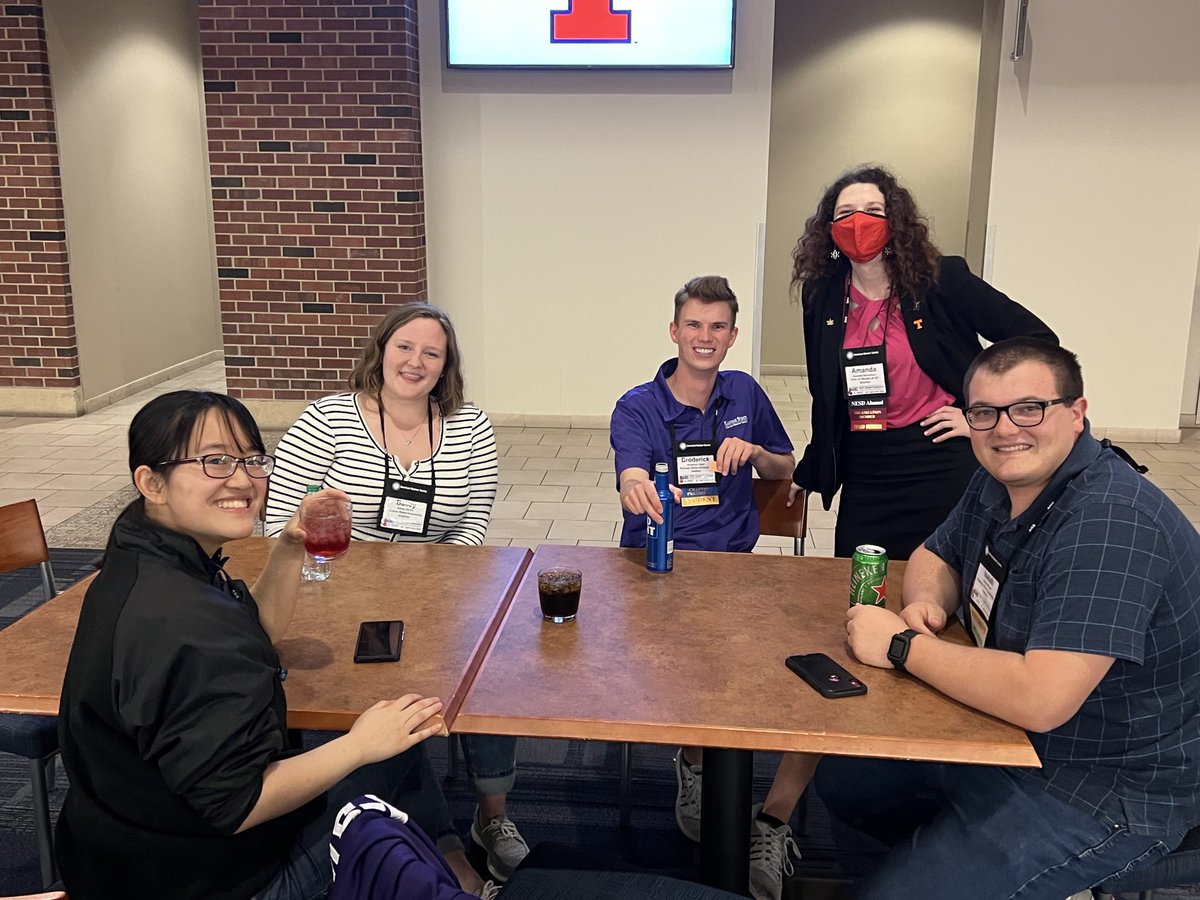 ANS_Illinois's tweet photo. The Tailgate social at #ANS22SC is off to a roaring start in memorial stadium! It’s strange being here without @MarchingIllini. @ANS_org https://t.co/EwL0eRlTtk