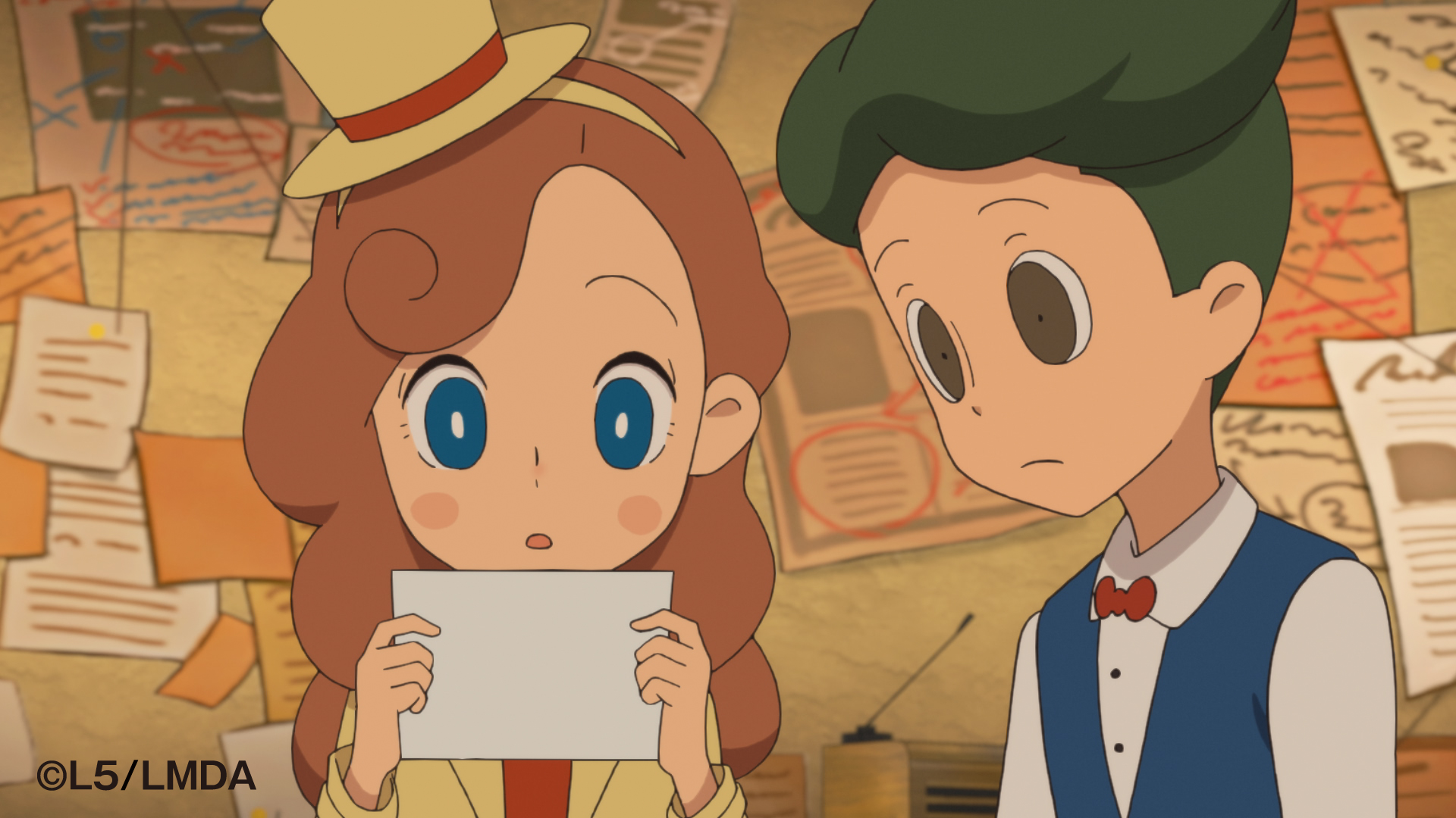 アニメ公式 レイトン ミステリー探偵社 Anime Layton Twitter