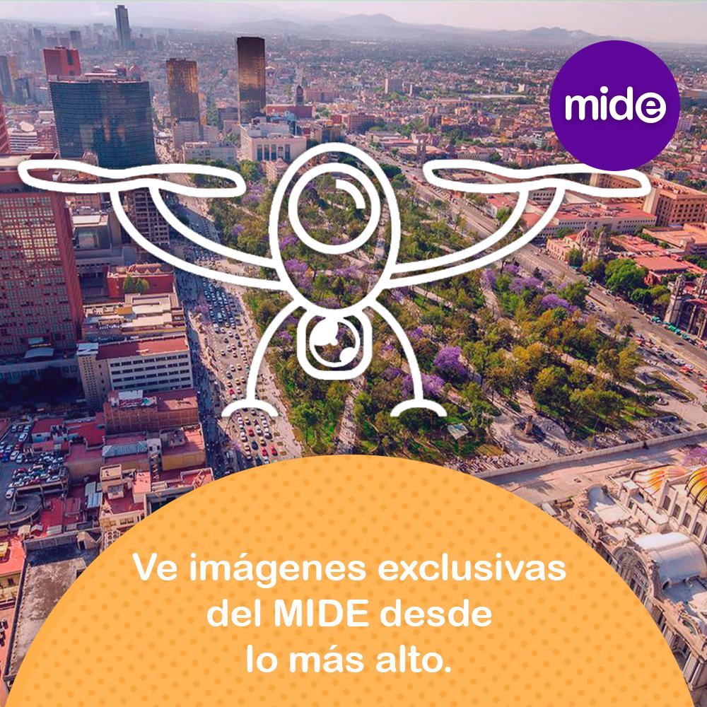 MuseoMIDE's tweet photo. 🚁 Este domingo 17 de abril 2022, descubre las maravillas de la fotografía aérea con los especialistas de Drones México.

Planea tu visita aquí: https://t.co/GdSxukzyyG 

#VenAlMIDE #ElMIDEteRinde https://t.co/ONO2ToLzUT