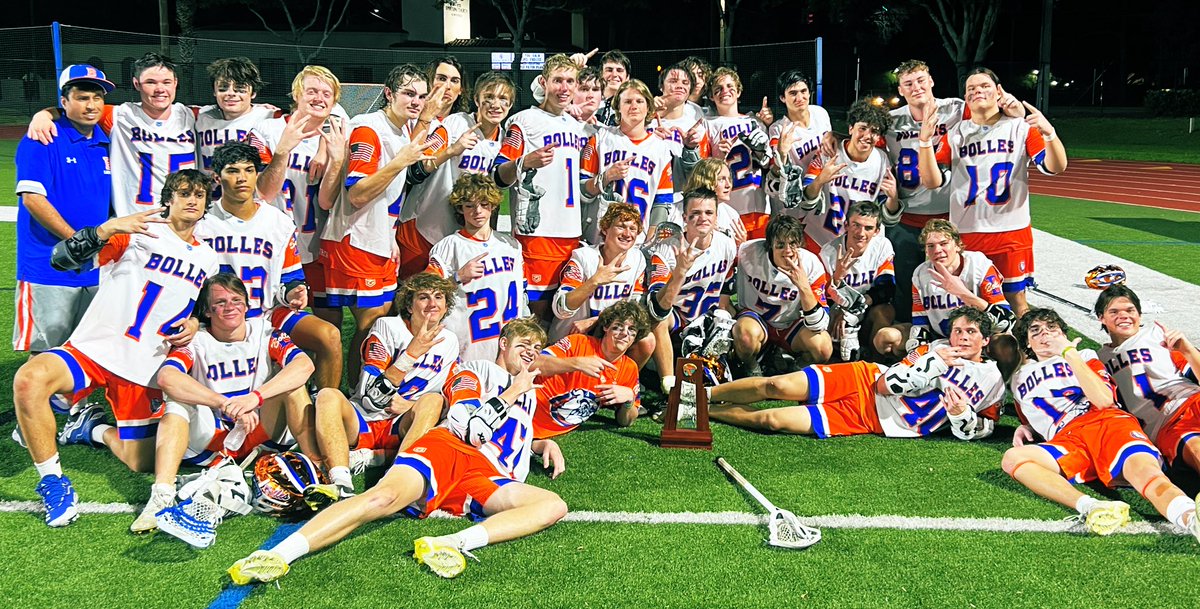 LacrosseBolles's tweet image. District Champs 📸🏆@DuvalSports @FloridaLX @FHSAA @ftwest3 @BollesSchool @lax904