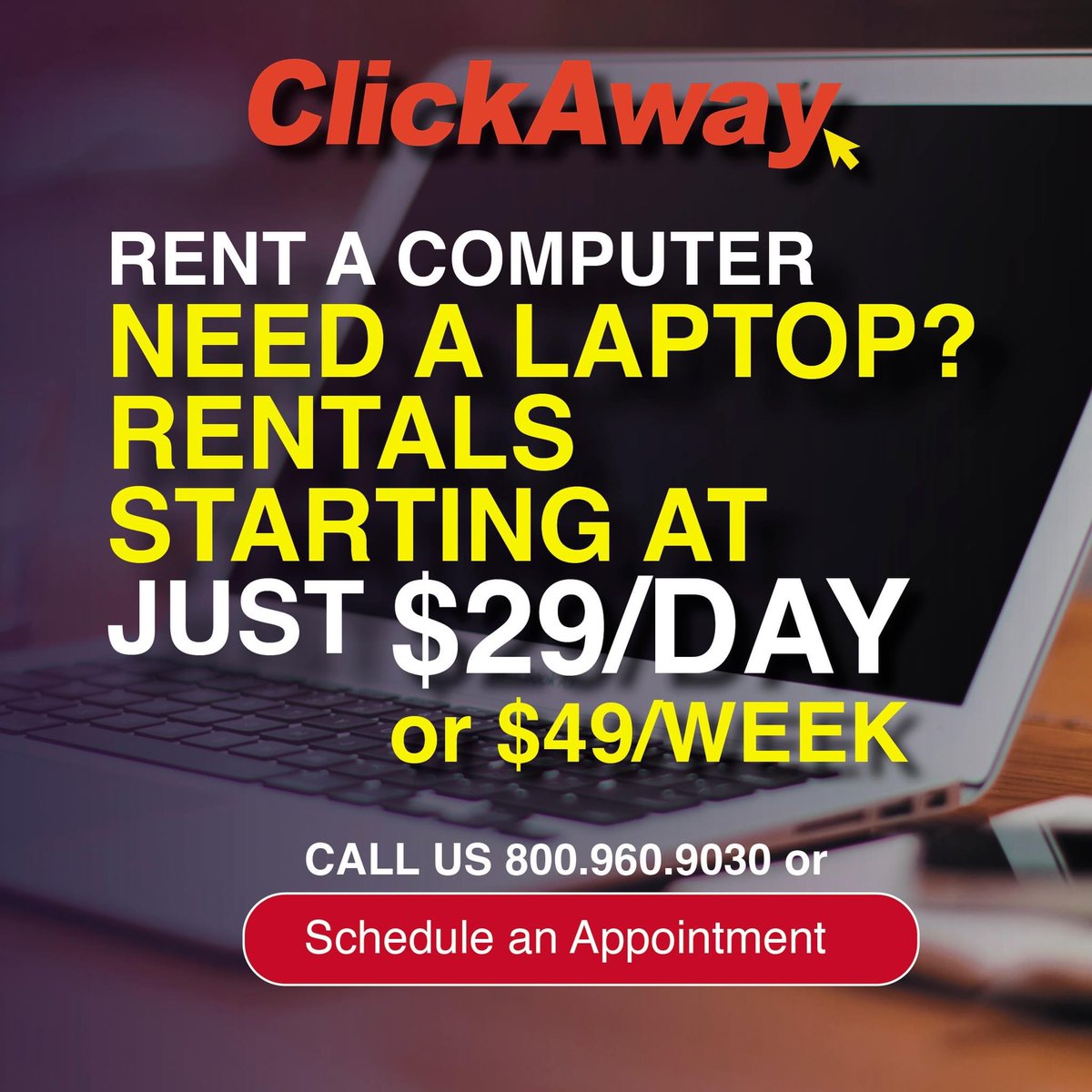 ClickAway Computer + Phone + Network Repairs tweet media