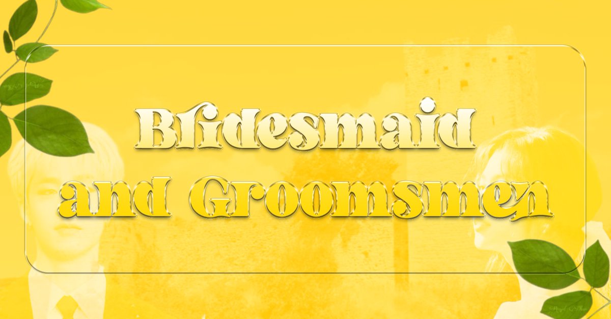 O41922's tweet photo. ㅤ
𖧷 ACCIO & SAMANTHA
THE ROYAL MATRIMONY ៹
❛ Bridesmaid & Groomsmen
#ToEternalHappiness
#MarksANewChapter
#MakingItÈExtravagant
ㅤ https://t.co/FEZbvsiL12