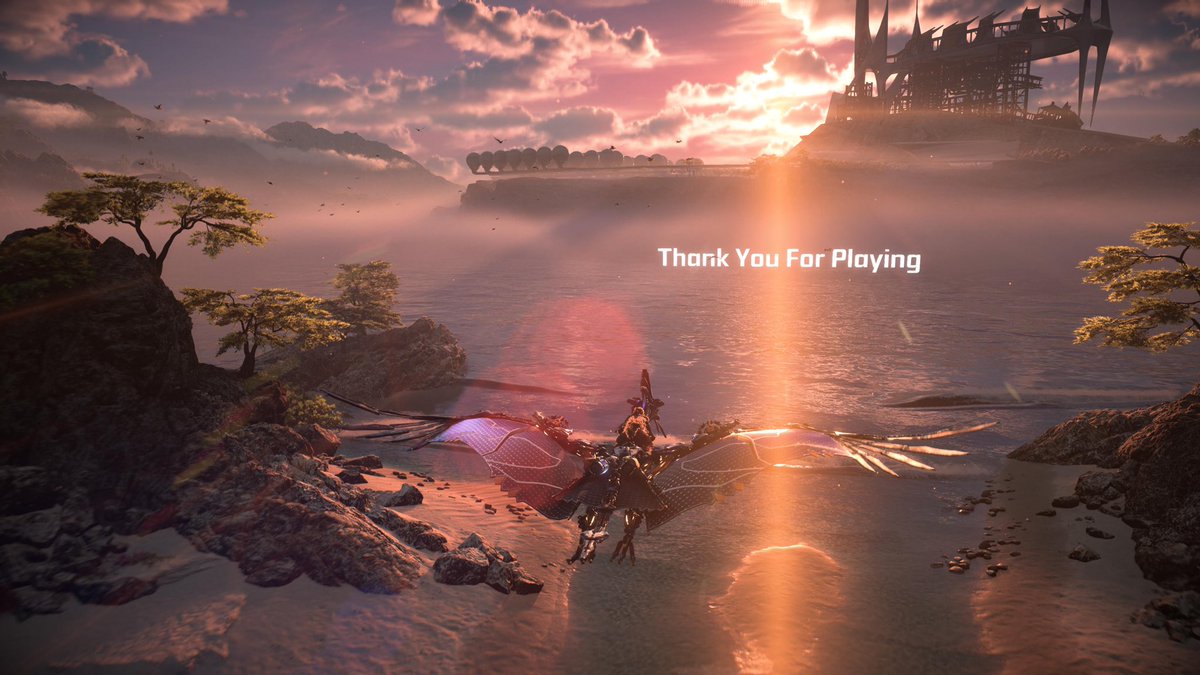 rainpena's tweet photo. After a weeks or so since I’ve beaten #HorizonForbiddenWest I think I’m ready to say that yup it’s one of my favorites of all time. Bravo 👏 @Guerrilla #PlayStation5 https://t.co/zeR0PAzzrn