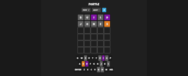 Comment jouer à Fortle : Une variante Fortnite Battle Royale de Wordle - Homme Du Match dlvr.it/SNcDPC 👈 Lire l'article