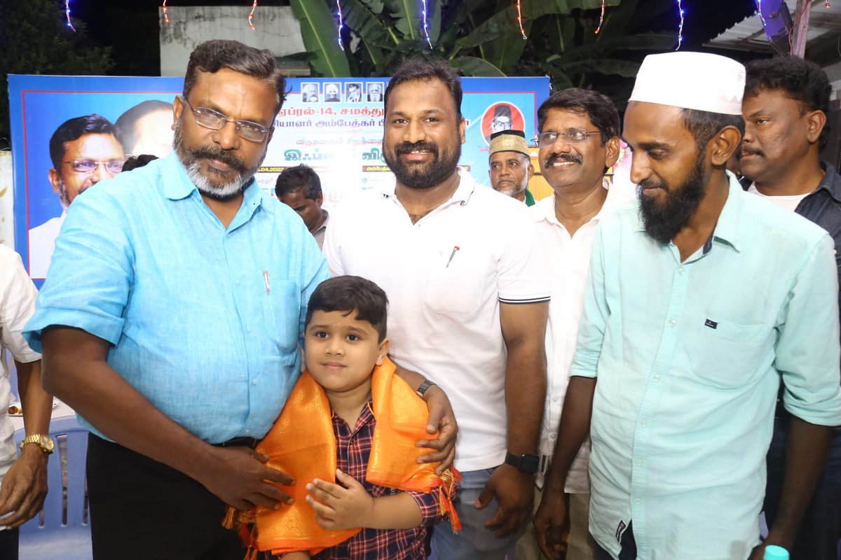 PhysioSarathi's tweet photo. My Son got appreciation from the Leader Annan THOL.THIRUMAVALAVAN MP,for framing a DR.BABASAHEB AMBETHKER Portrait in 500 RUBIK'S CUBE... #saisiddharth
#AmbedkarJayanti
@thirumaofficial @beemji @mari_selvaraj @Udhaystalin @CMOTamilnadu https://t.co/8MH580g7oU