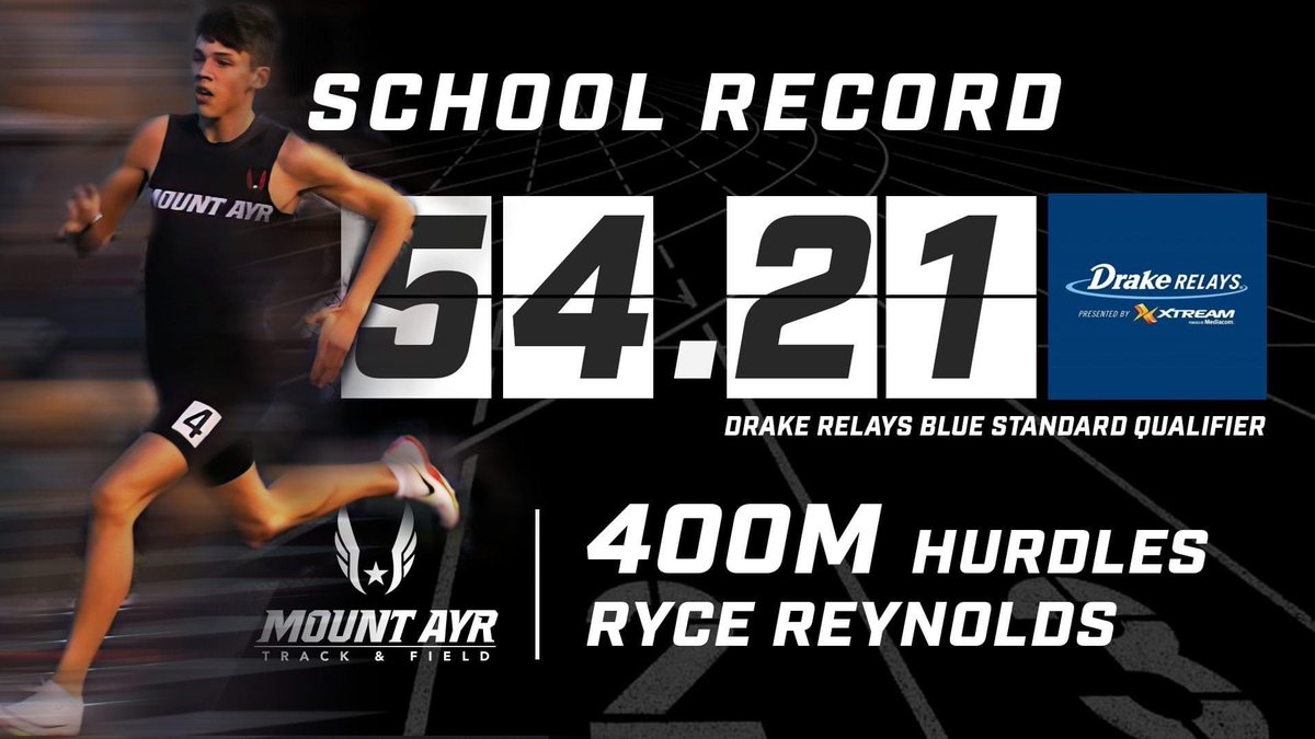 ReynoldsRyce's tweet photo. I’m beyond blessed to make the blue standard qualifying time in the 400m hurdles… Thank you to my coaches, teammates, and family for all you’ve done to help get me here!
@DrakeRelays https://t.co/6SBbYHncKn