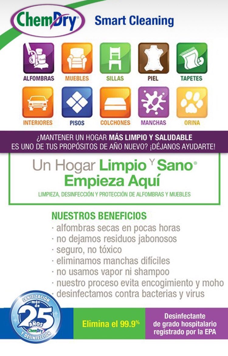 ChemDrySmartC's tweet photo. @maguifisher @ReginaUriB @alberto__roma ¡Para la próxima! 😊 https://t.co/YOWi5VqIzC