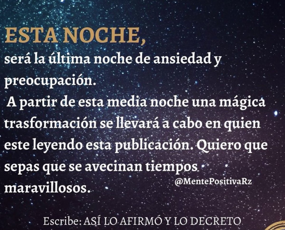 Sololuz5's tweet photo. ASÍ LO AFIRMO Y LO DECRETO ! https://t.co/Ed4WQwMr3n