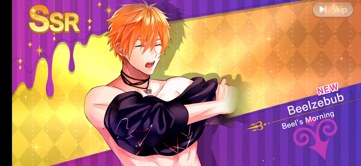 yaoikitty82's tweet photo. What I get for the pull today...

I just wish I can get SSR like this in nu carnival too... Wwwwwww

#obeymepull #pulloftheday #obeymessr #obeyme https://t.co/jHI8h81Ty0