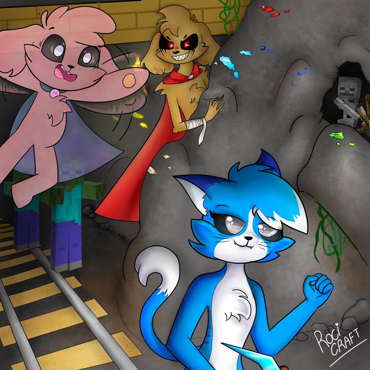 Rocicraft's tweet image. Disculpen la tardanza pero aquí les dejo un dibujito de la parodia 🥰

La verdad a mi me encantó mucho la canción
@MikecrackYT 💛 espero que te/les guste  :3 💖✨