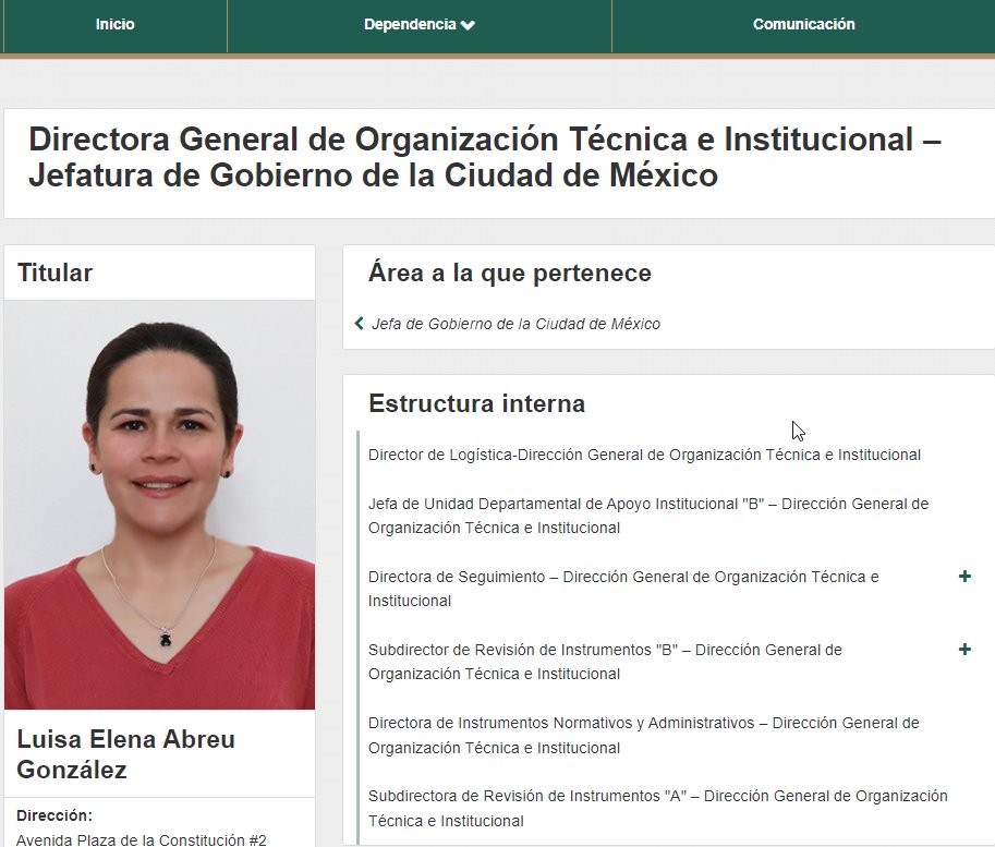 0scar on X: "Luisa Elena Abreu González, prima de Carlos Miguel Aysa Damas, diputado del Grupo Parlamentario del PRI, ocupa un cargo como Dir. Gral. de Organización Técnica e Institucional en la