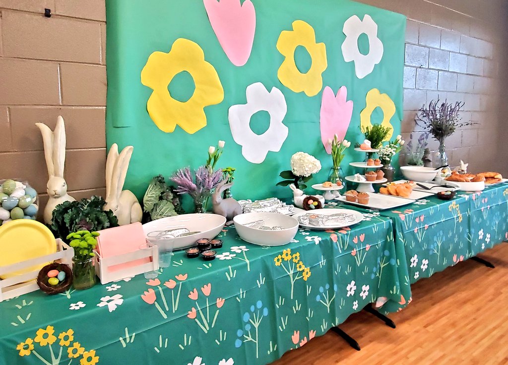 Thank you bunny much for the delicious and egg-cellent breakfast 💜🐰  <a href="/JenksPta/">Jenks PTA</a>