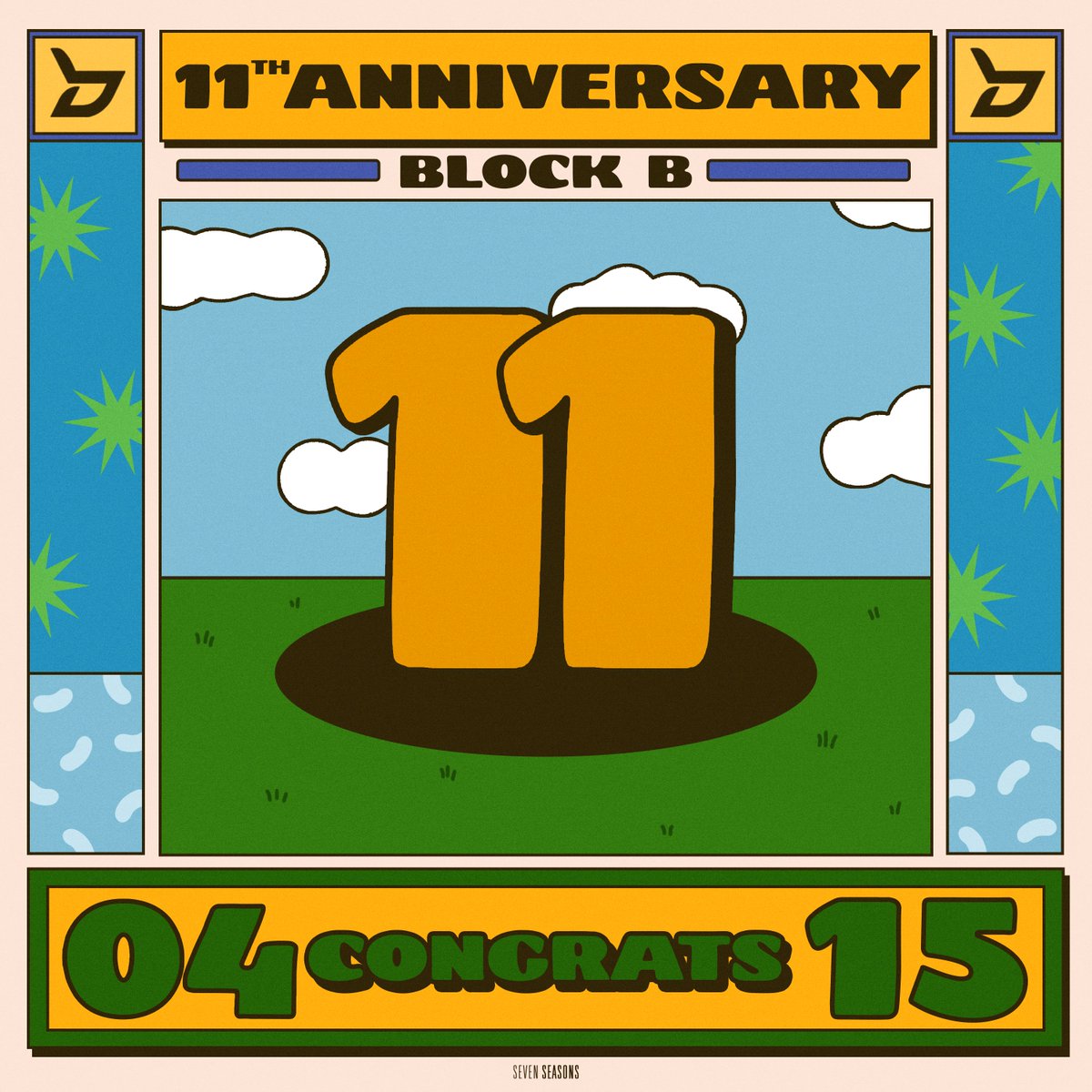 blockb_official's tweet image. [🎂] Block B 11th Anniversary
⠀
블락비 데뷔 11주년을 축하합니다🎉
⠀
#블락비 #BLOCKB #Happy_blockb_11th