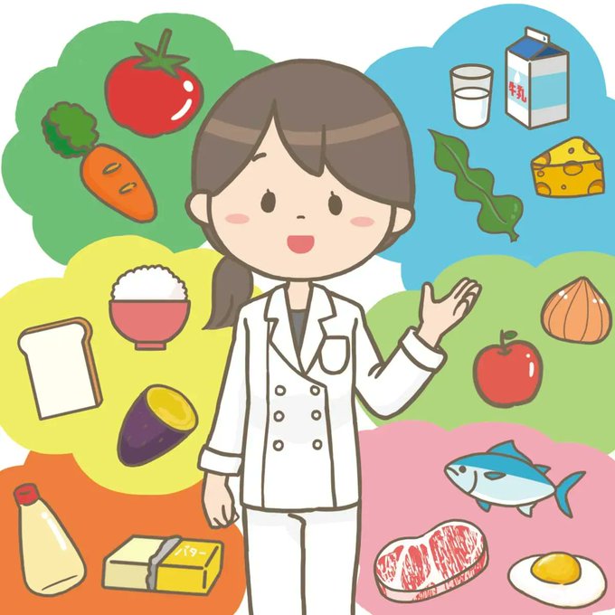 管理栄養士のtwitterイラスト検索結果 古い順