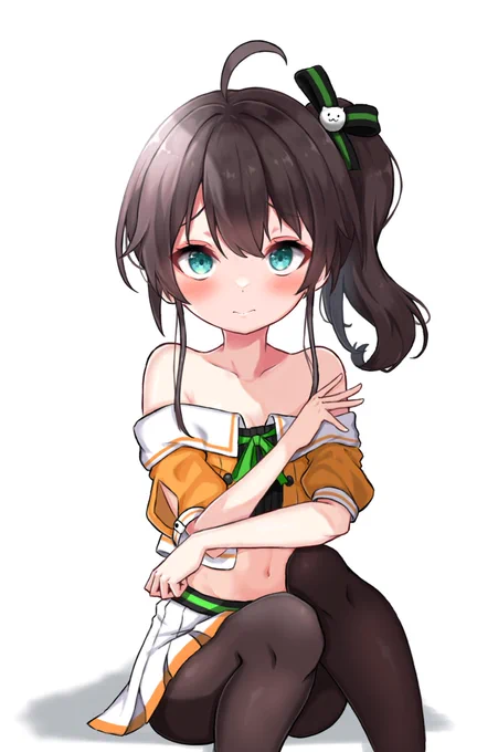 そんなに見られると…恥ずかしいじゃん…
#祭絵 