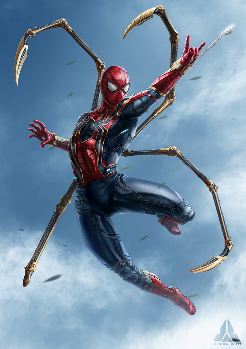 RT @theaginggeek: Spider-Man by Jaynorn Lin
#SpiderMan https://t.co/4hNIKCVfUI