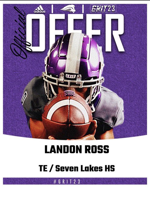 LandonRoss85's tweet photo. After a great conversation with @coach_hudgins I am blessed to announce I have received an offer from @SAGU_Football #GRIT23 @7LHSFootball https://t.co/nN1J6RuYKQ