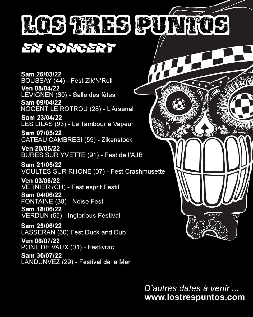lostrespuntosfr's tweet photo. 💥💥On the Road again 💥💥💥
On vous voit où ???

Otra vez en el camino!
Donde nos vemos ? https://t.co/5xDxR3jtkT
