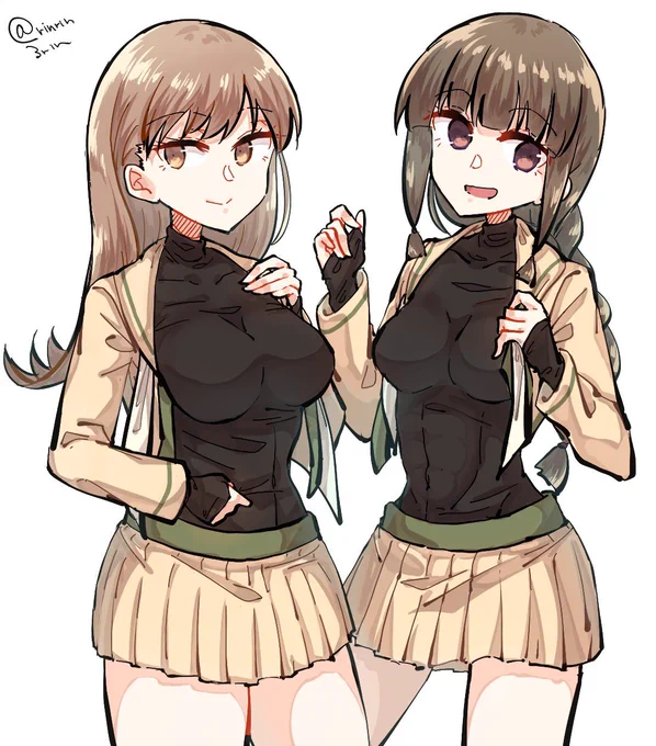 まだ寒いから冬着も現役 