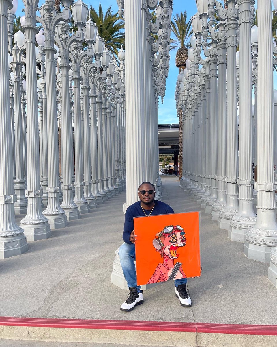 Relax_nbeeasy's tweet photo. Just remember I was the first to have my @MadMeerkatNFT printed @mad_canvas #OG #MMB https://t.co/vYErjuC2mt