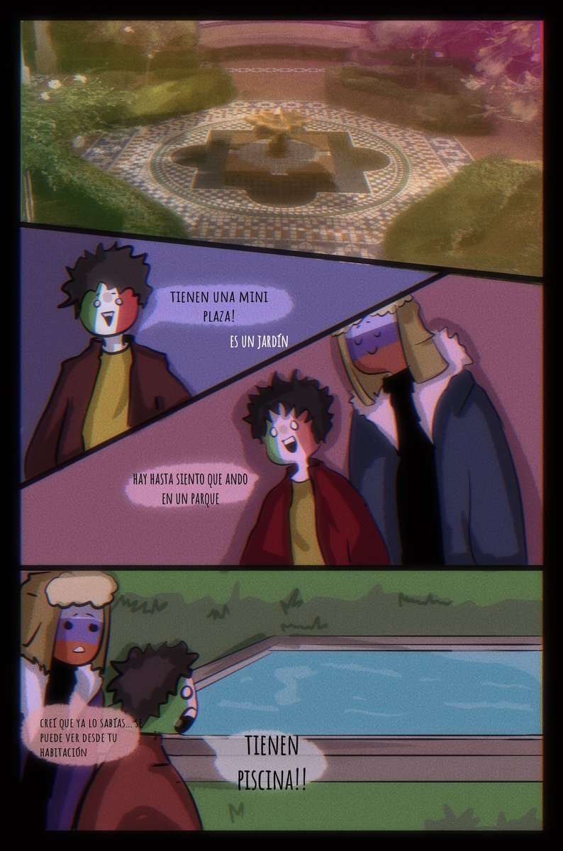 PAPELITO_O's tweet photo. Mi luz cap 14
Parte 1/2
Espero disfruten 🌟

                          ✨🦖✨

#countryhumansmexico 
#CountryHumans 
#countryhumansrussia 
#countryhumanschile 
#CountryhumansGermany https://t.co/slXHOymHJO