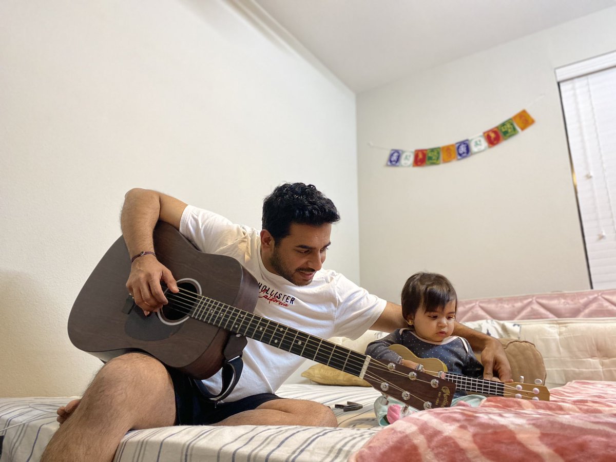 rahimnasirkhan's tweet photo. Another little Musician in the making! 🎸 #guitars #rahimnasirkhan #music #musician #martin #martinguitars #houston #htx #houstontx https://t.co/I6eDem8VA8
