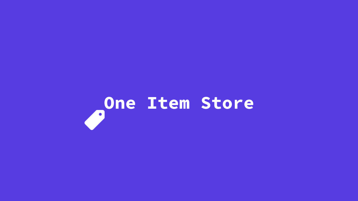 tinyprojectsdev's tweet image. 🛍 I bought back One Item Store, my original tiny project!
💸 Why I bought it back, how much I paid, and what's next: daily.tinyprojects.dev/119