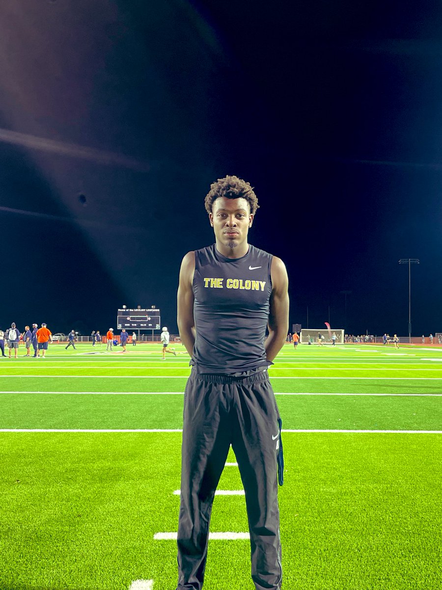 Congratulations to Ryan Hollis for qualifying for The Area championship. He finished 4th in the varsity boys 200m's running a PR of 21.66 <a href="/TheColonyHS/">The Colony HS</a> <a href="/LISDsports/">Lewisville ISD Athletics</a>