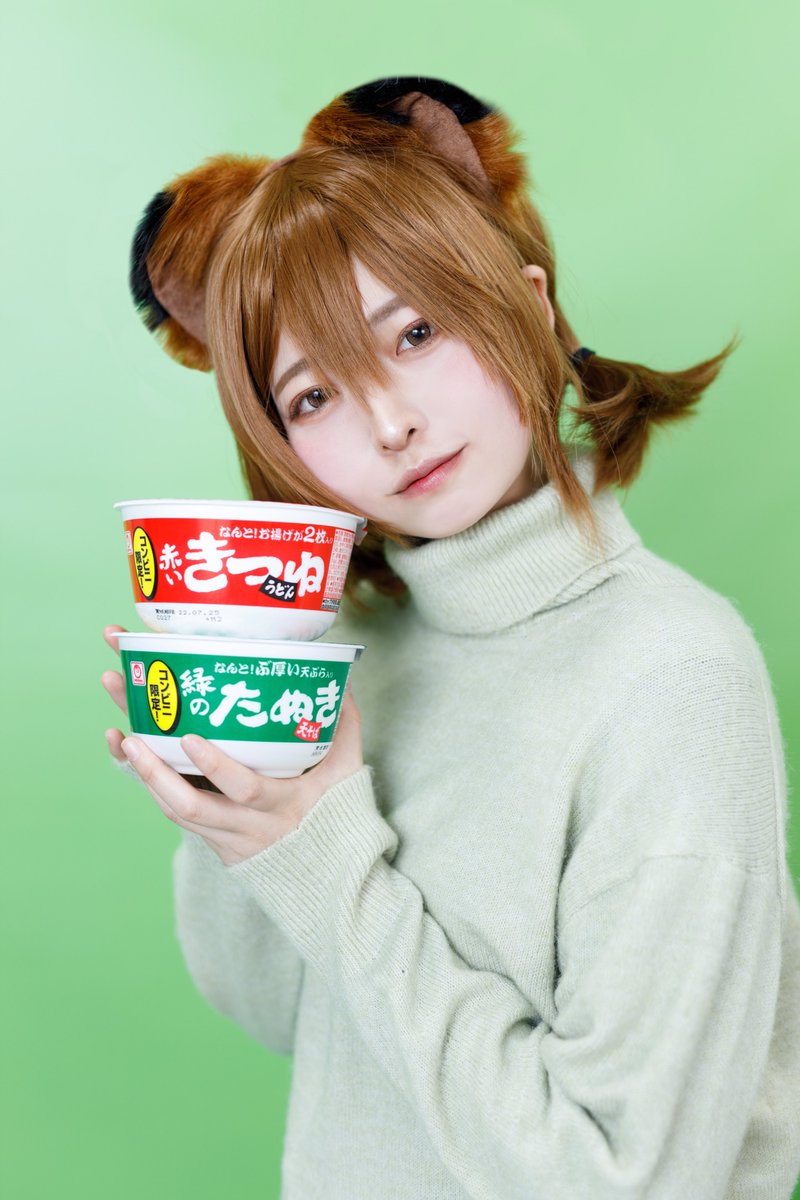 Cosplay / 創作） みどりのたぬきちゃん 🟢 photo…てんちょー