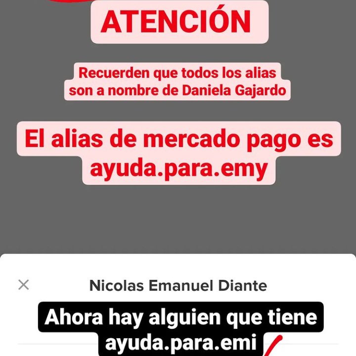 ayudaparaemy's tweet photo. @andykusnetzoff @evelynbotto  @telefe @telefenoticias @diegoleuco @vazqueznico  necesitamos de su ayuda! https://t.co/Wdsw2A4QR0