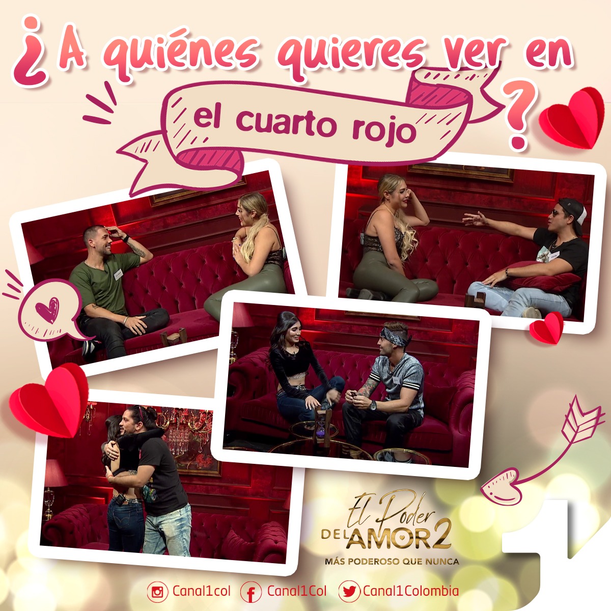 El Poder del Amor Colombia tweet media