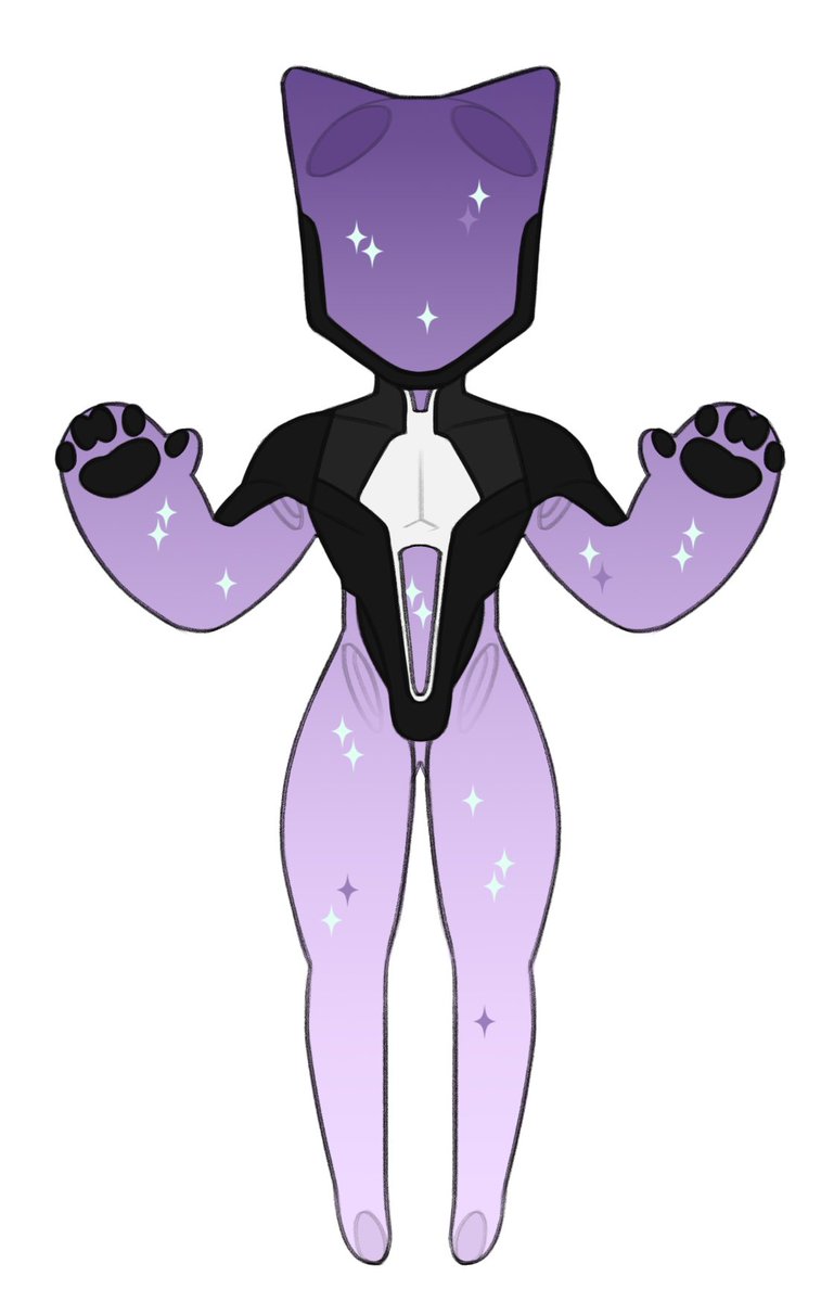 kovuero's tweet photo. @2eeillustration grats on the 5k!! you're a lovely artist~ 💜 i've got this robocat oc that needs a little more love https://t.co/uM9BgV2IVP