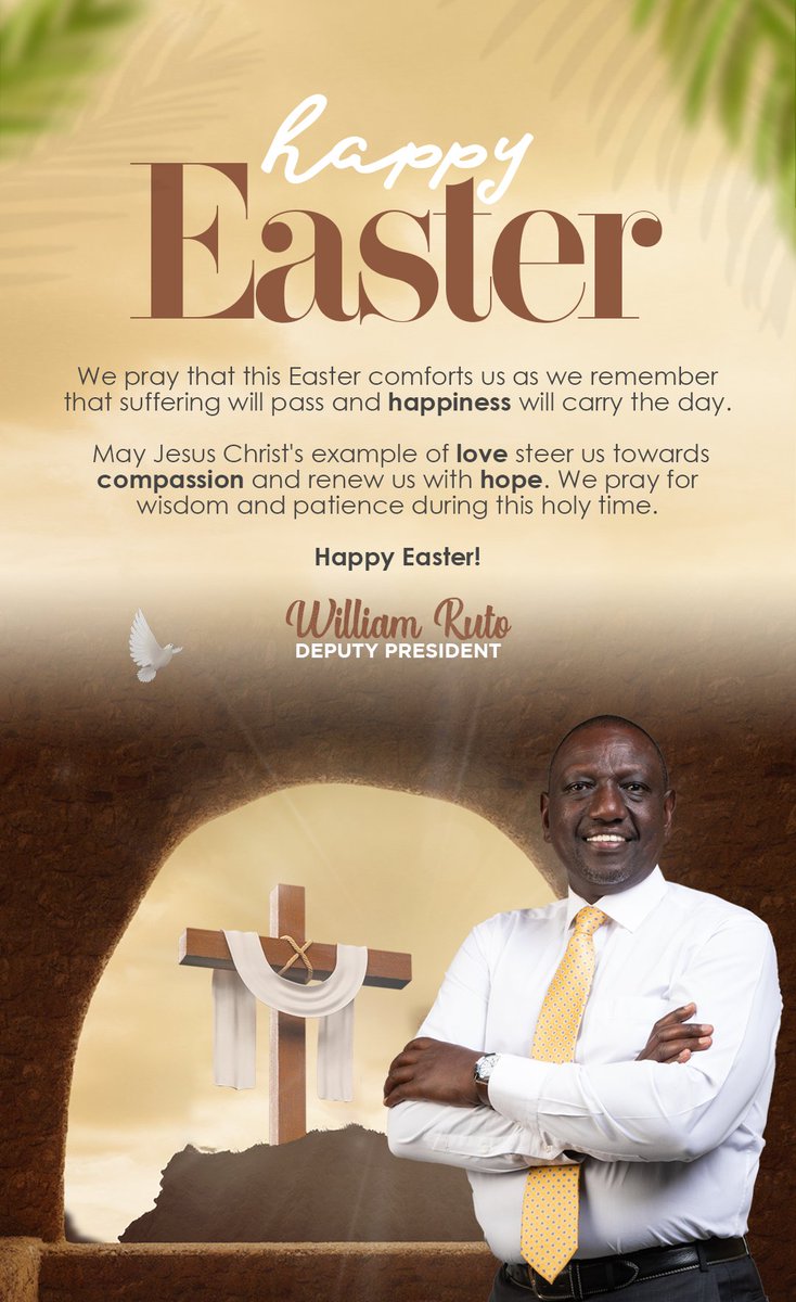 William Samoei Ruto, PhD tweet media