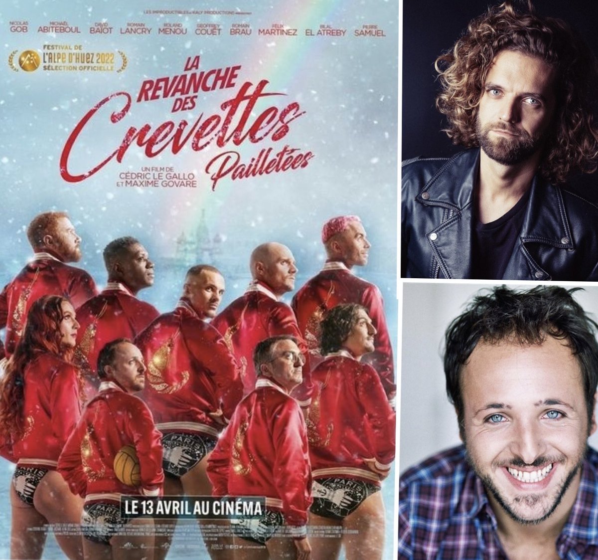 Rire contre l’intolérance et l’homophobie ⁦<a href="/cedriclegallo/">Cedric Le Gallo</a>⁩ qui a tourné son film en Ukraine avant le début de la guerre est mon invité sur @Tv5monde avec ⁦<a href="/RomLancry/">Romain Lancry</a>⁩ pour leur comédie trépidante « La revanche des crevettes pailletées » sorti cette semaine au cinéma