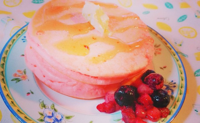 ずっと前に作ったピンクの食い物シリーズ 