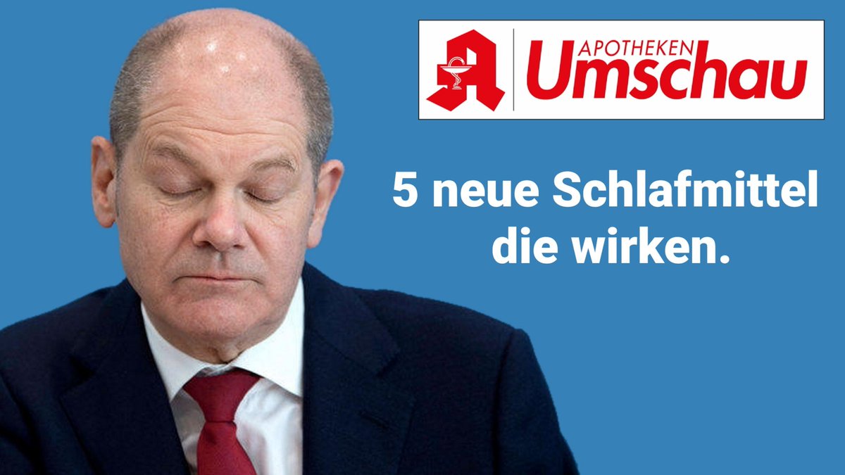 Liegt irgendwas besonderes an? 
Schlaf schön weiter, Herr Bundeskanzler. 

#Olafschläft