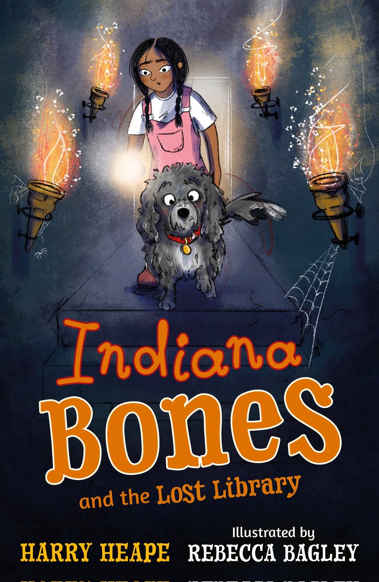 It's Good Friday. It's my birthday It's COVER REVEAL TIME! Please say hello to Indiana Bones and the Lost Library. Shout out to the awesome team who made it happen @BathLitAgency @FaberChildrens and what a cover it is from brilliant @bagleybooks In shops June 2nd ⭐⭐⭐⭐⭐