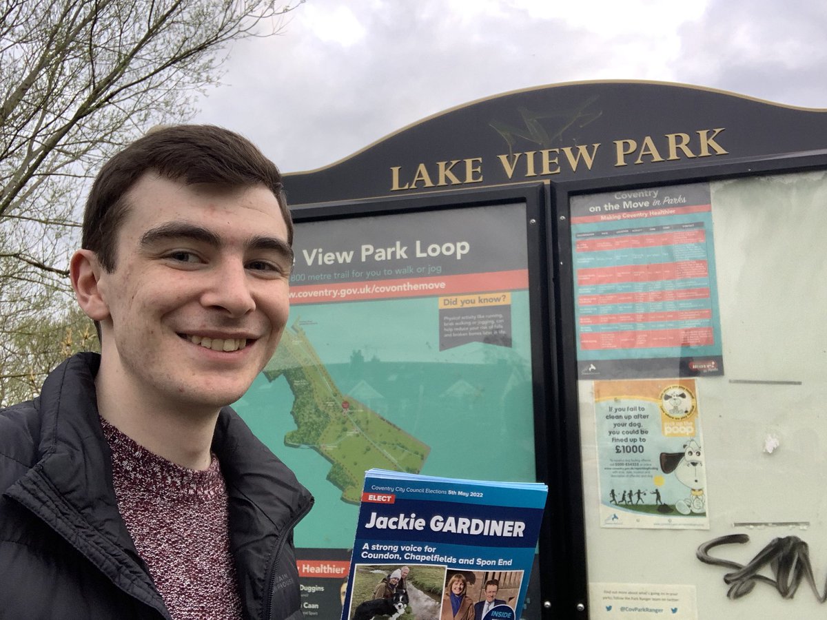 Finished work at 17:00 ✅
On the campaign trail at 18:00 🗳

Pleasure to be out knocking on doors for @JackieGardine13 around Lake View Park yesterday. Lots of support!

#ConGain #Plan4Coventry