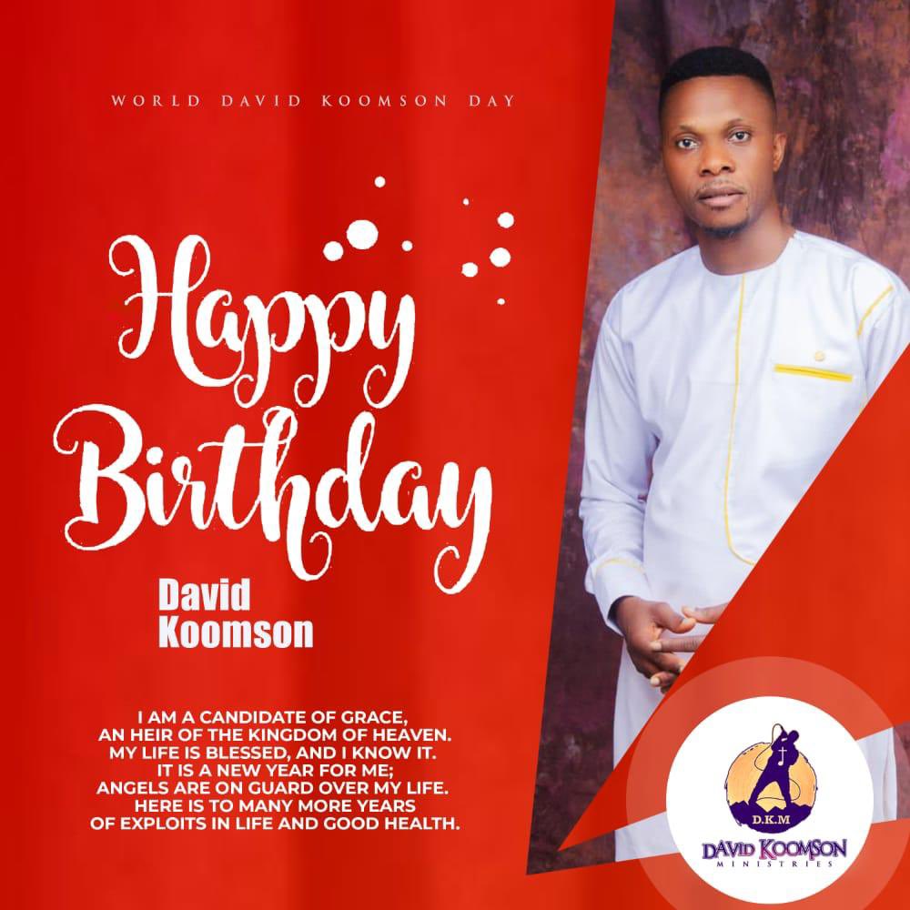 iamdavidkoomson's tweet photo. Happy birthday to me. Father I thank you for all you have done for me. May your name be glorified. Amen 🙏 https://t.co/kUueU2gkb4
