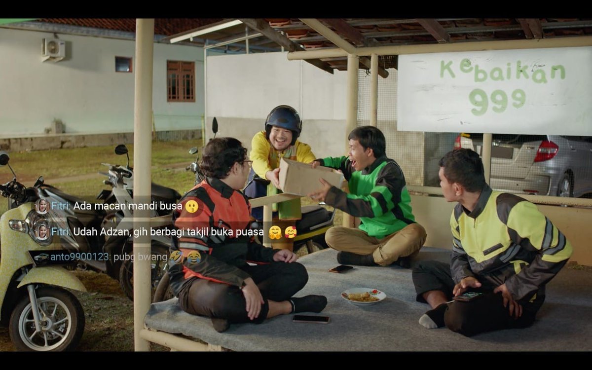 Aku dan teman-teman ku sudah ikutan berbagi konten SnackVideo #SeribuKebaikan loh