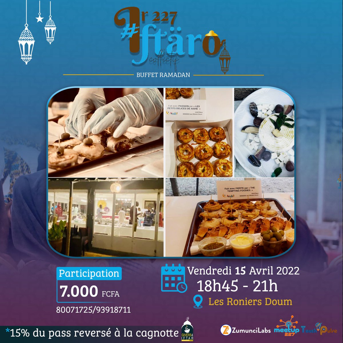 Karim. ⴾⵔⵎ 🤖 (@ibhkarim) on Twitter photo #IrIftaro🌙🍜
L' #iftar de la #TL227 ce sera pour ce soir 😎 au <a href="/Les_RoniersDoum/">Hôtel Les Roniers Doum</a>. Ceux qui étaient là les éditions passées peuvent témoigner ( onong ) que c'est mal doux 😋.
🛎️ : 18h45
🚩 : <a href="/Les_RoniersDoum/">Hôtel Les Roniers Doum</a>
La sauce🥫 : <a href="/ZLabss/">Zumunci Labs</a> #IrIftaro🌙🍜
L' #iftar de la #TL227 ce sera pour ce soir 😎 au <a href="/Les_RoniersDoum/">Hôtel Les Roniers Doum</a>. Ceux qui étaient là les éditions passées peuvent témoigner ( onong ) que c'est mal doux 😋.
🛎️ : 18h45
🚩 : <a href="/Les_RoniersDoum/">Hôtel Les Roniers Doum</a>
La sauce🥫 : <a href="/ZLabss/">Zumunci Labs</a>