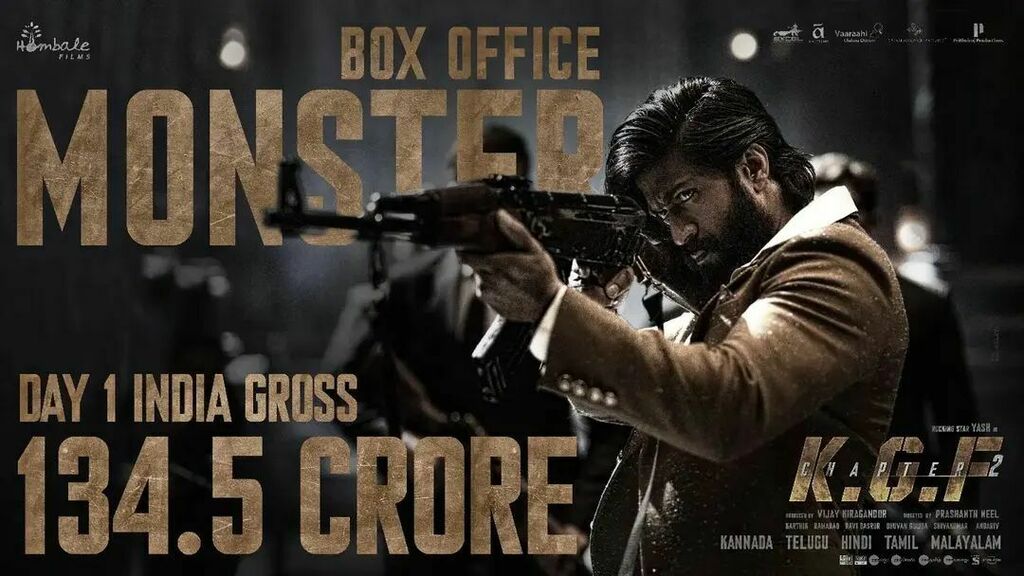 KgfOffical's tweet photo. This is the biggest national issue now!!

Thank you, everyone

#KGFChapter2

#KGF2BoxOfficeMonster

@thenameisyash @prashanthneel @vkiragandur

@hombalefilms @hombalegroup @duttsanjay @officialraveenatandon @joinprakashraj @srinidhi_shetty @bhuvanphotography @shivakumarart @… https://t.co/pDuXyTQkF6