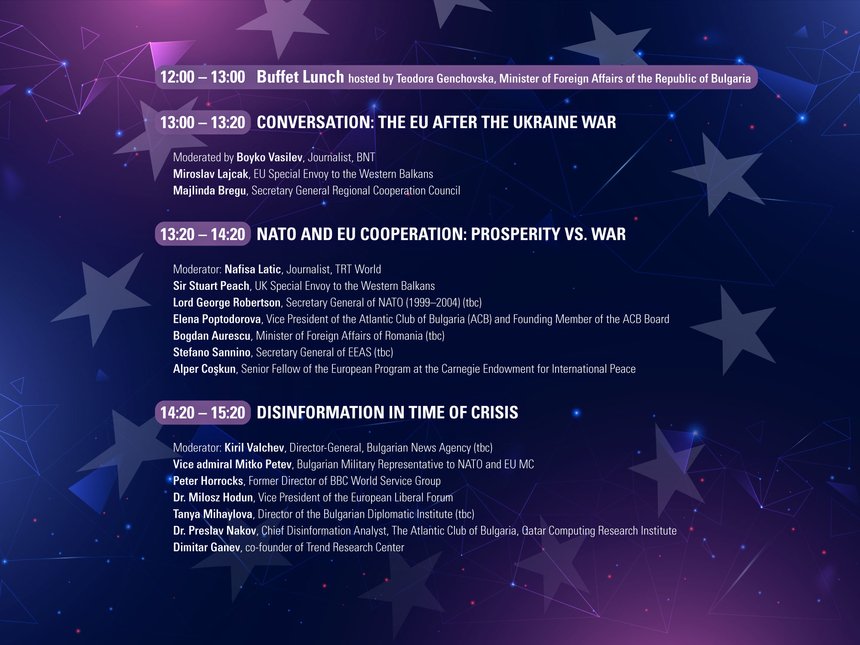 Join us on 26/04 for the #EU MEETS THE #BALKANS FORUM. Together with <a href="/EurLiberalForum/">European Liberal Forum</a>
<a href="/ALDEParty/">ALDE Party</a> and <a href="/AtlanticClubBG/">Atlantic Club of Bulgaria</a>
we will discuss the #Ukraine lesson and EU enlargement as antidote to war.
Register here👇
eventbrite.be/e/the-eu-meets…