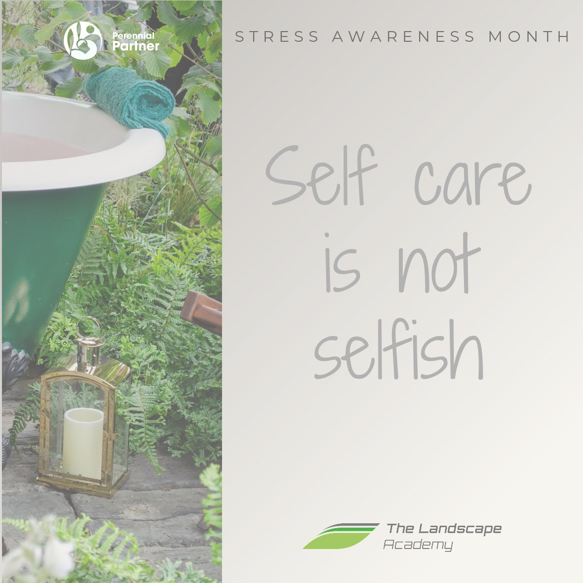 SELF CARE: One of the most important things to do when you are feeling stressed and anxious is to take care of yourself. Self-care is not selfish. Try the <a href="/PerennialGRBS/">Perennial</a> Health &amp; Wellbeing App 
perennial.org.uk/home/ways-we-c…