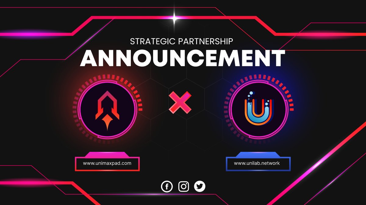 UniMaxpad's tweet image. #Unimaxpad is excited to announce its strategic partnership with @Unilab_network 🤩

Unilab is helping enterprises and #developers to create a more streamlined #Blockchain dev process.

Let's welcome them onboard 🔥

#nocode #cryptocurrency #token