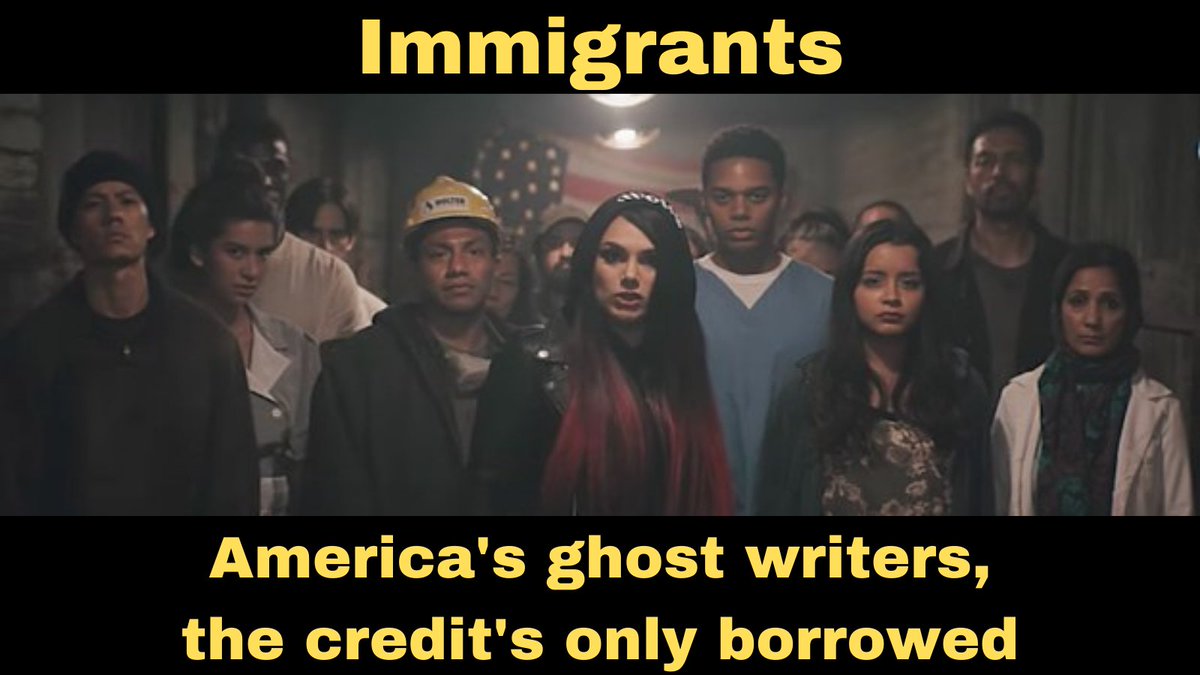 MsArielKnox's tweet photo. Immigrants get the job done.
#HamiltonMixTape #Hamilton #Immigration #Immigrants
credit: K’naan, Snow tha Product, Riz MC, & Residente https://t.co/sol4jasbI9