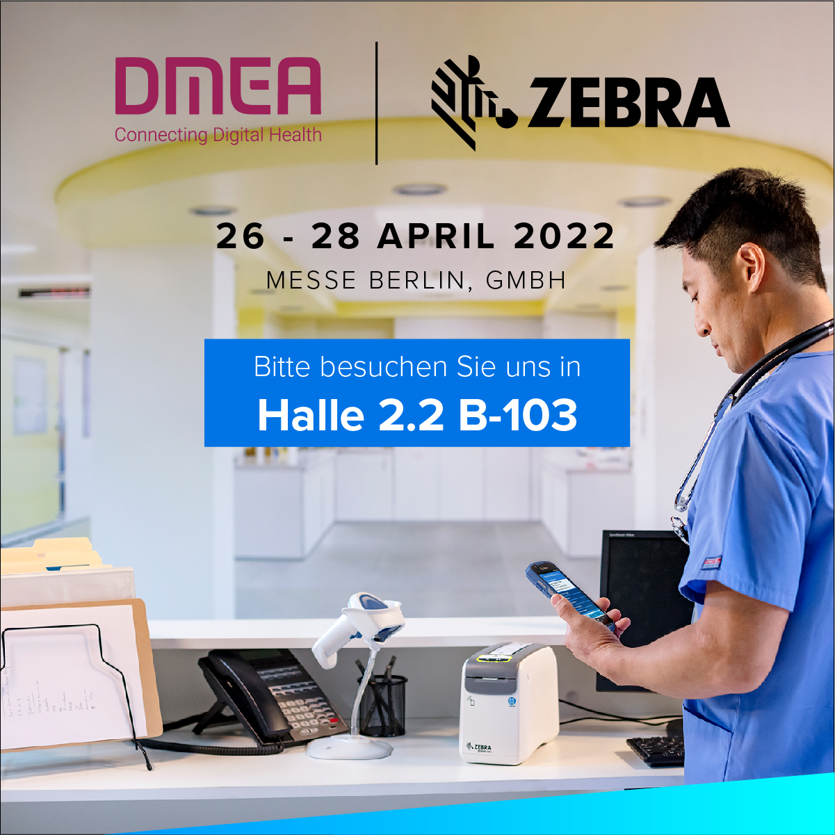 Zebra EMEA on Twitter "Join Zebra at _DMEA in Berlin to see how our
