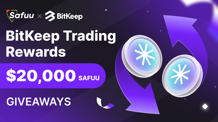 BitgetWallet's tweet photo. 🎉#BitKeep &amp; @safuuprotocol community Trading Event

💰$20,000 #SAFUU giveaway, join BitKeep community get rewards

📅Time: 15th April 10PM- 21st April 12AM (UTC)

👉Rules: Join community know more Trading Event details

🔗Links: https://t.co/GG6fe1uqiP https://t.co/EJo2pq1lu8 https://t.co/GfNfUDs0Vb