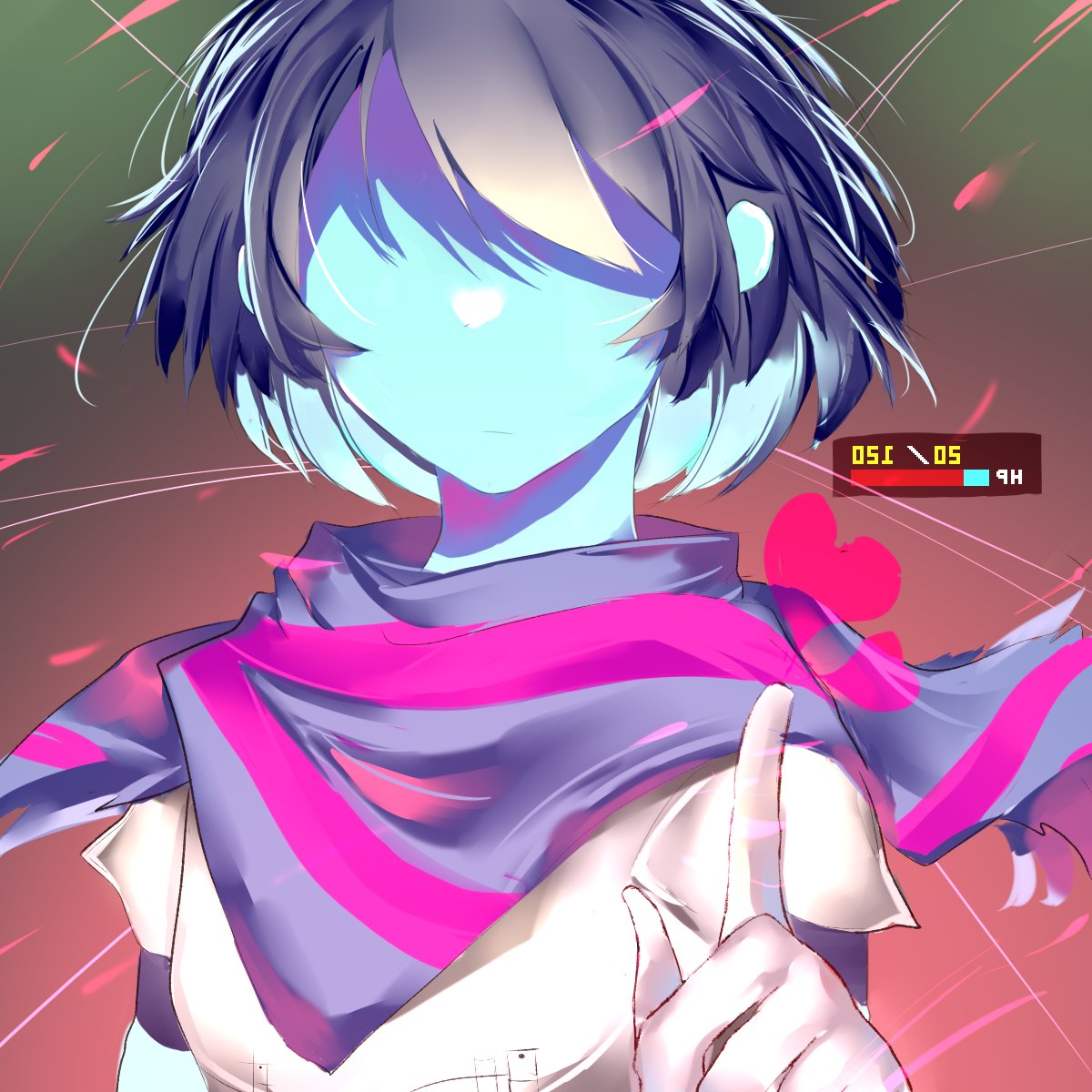 Ray_Draw12's tweet image. Drawing of kris from Deltarune 
I love this character 😌❤
#DELTARUNE #drawing #art 
#deltarunefanart